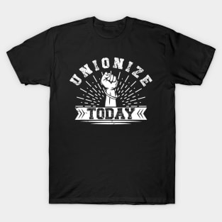 Labor Day Retro Vintage USA Labor Day Workers Unionize T-Shirt